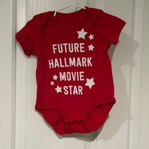 Red Baby Onesie - Future Hallmark Movie Star